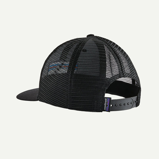 Patagonia P-6 Logo Trucker Hat - Black