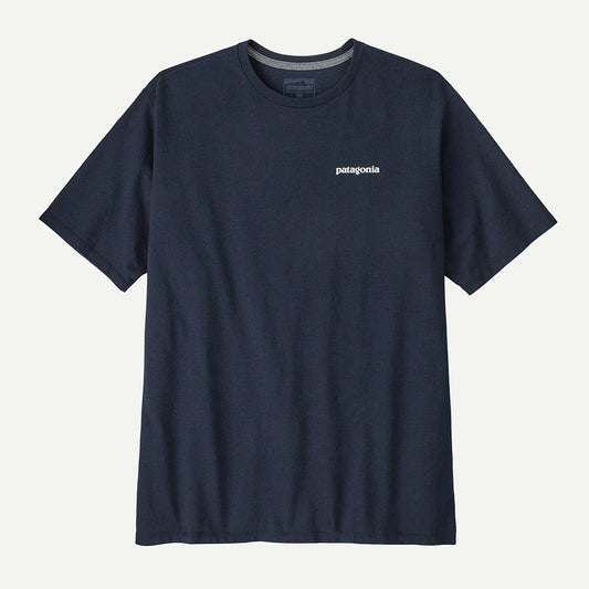 Patagonia P-6 Logo Responsibili-Tee - New Navy