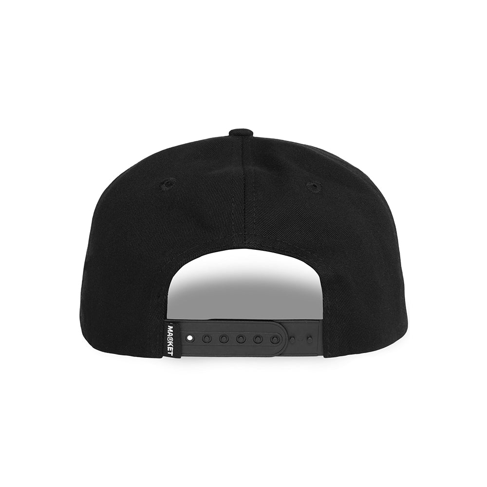 MARKET Arc 5 Panel Hat - Black