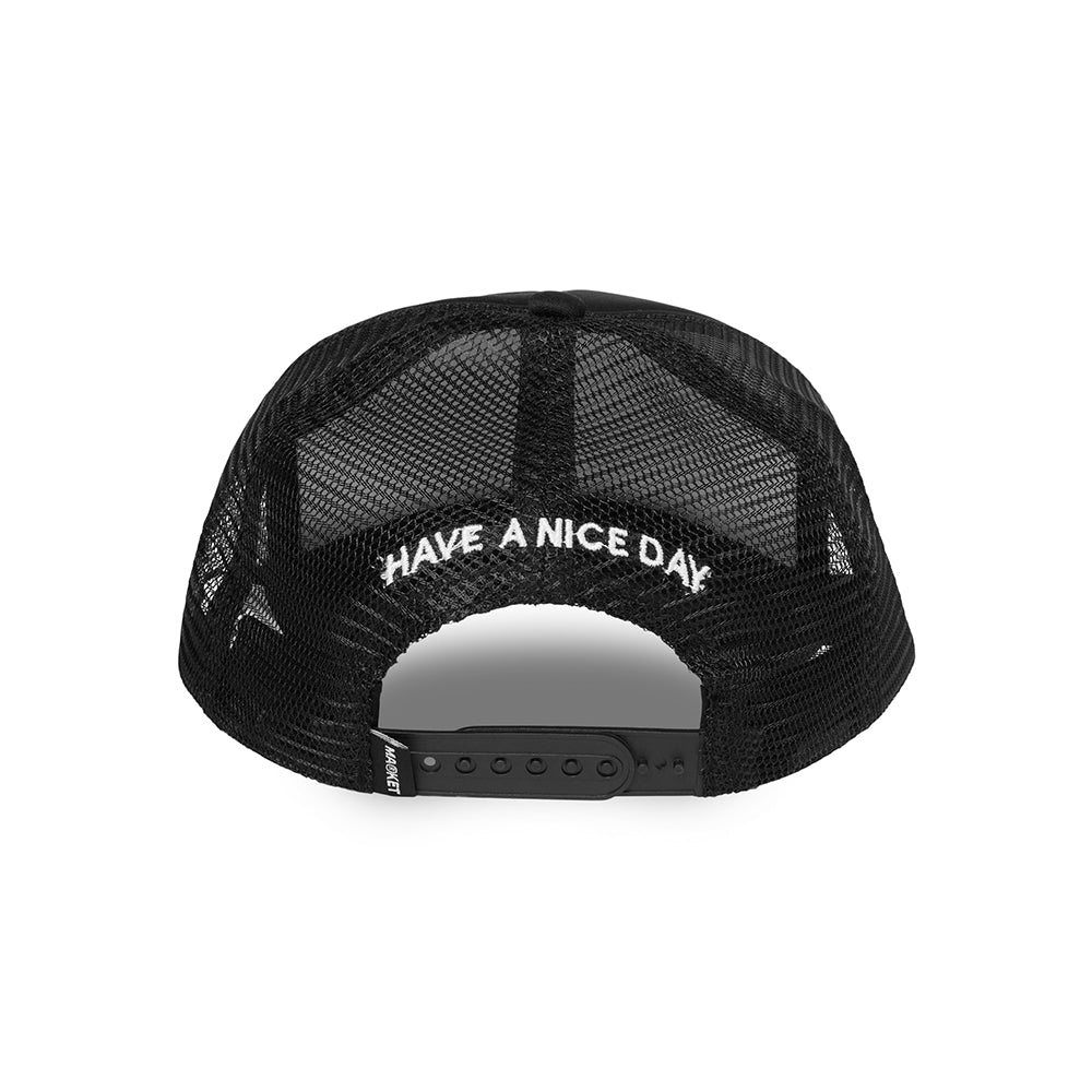 MARKET Junkyard Dog Trucker Hat - Black