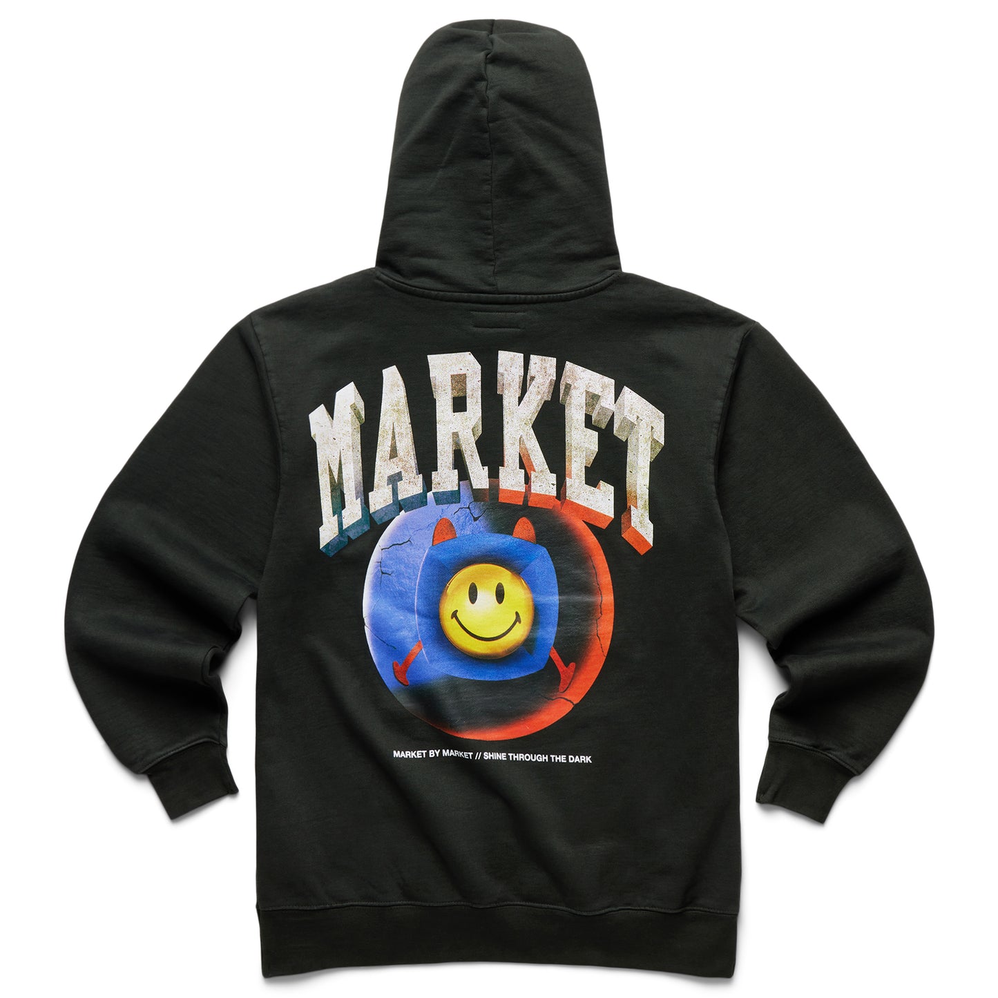 MARKET Smiley Happiness Within Hoodie - Charcoal