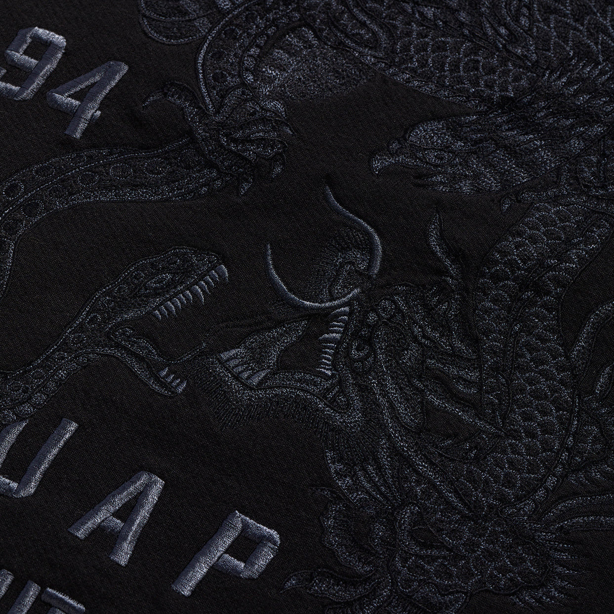 Maharishi U.A.P. Embroidered Hoodie - Black