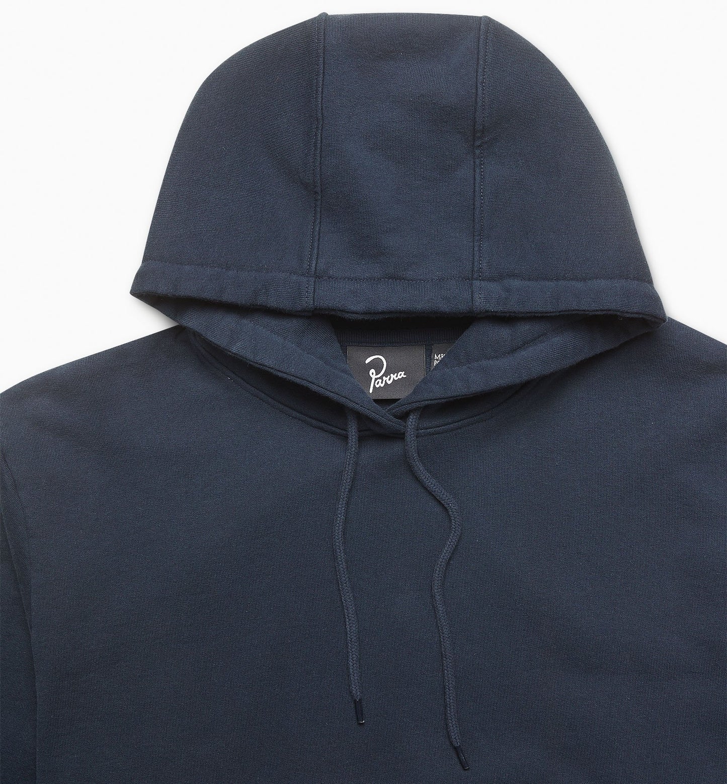 By Parra Paper Dog Systems Hooded Sweat - Navy Blue