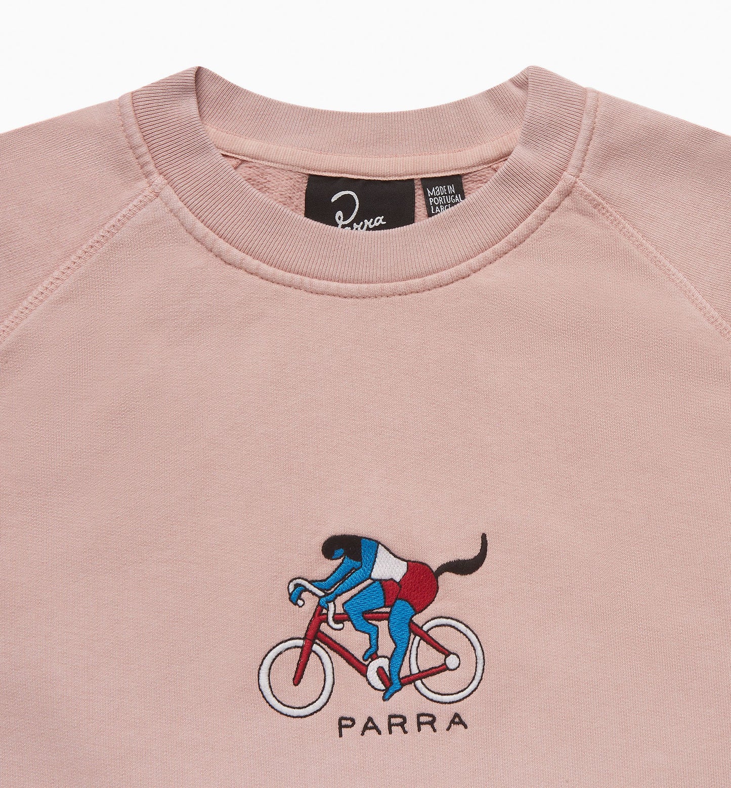 By Parra The Chase Crew Sweatshirt - Pink