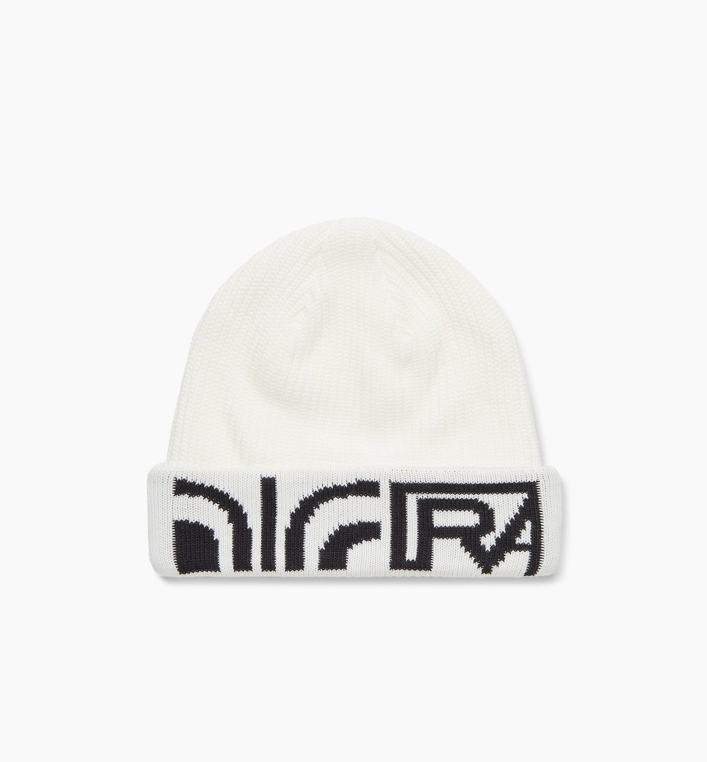 By Parra Tape Logo Beanie - Off White