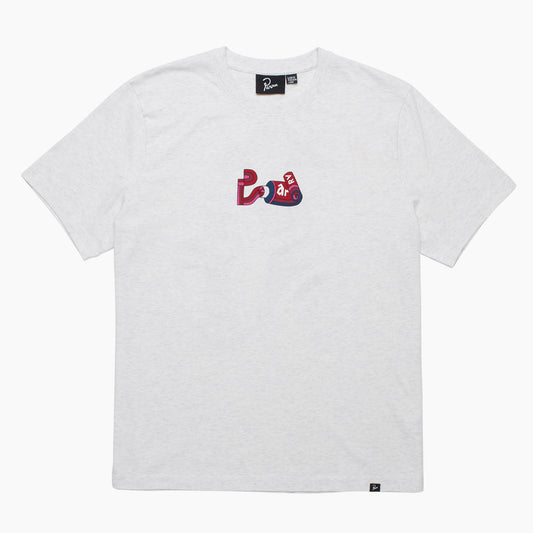By Parra Empty Tube Logo T-Shirt - Ash Grey