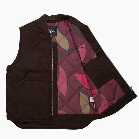 By Parra The Secret Garden Vest - Chocolate