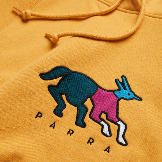 By Parra Anxious Dog Hoodie - Gold Yellow