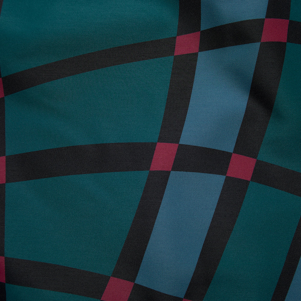 By Parra Squared Waves Pattern Track Pants - Multi Check
