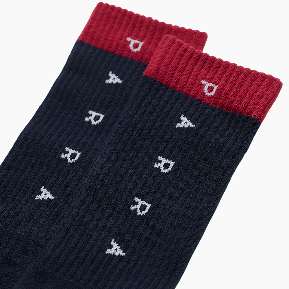 By Parra Horizontal Clean Logo Crew Sock