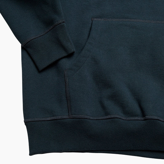 By Parra Wave Block Tremors Hoodie - Navy Blue