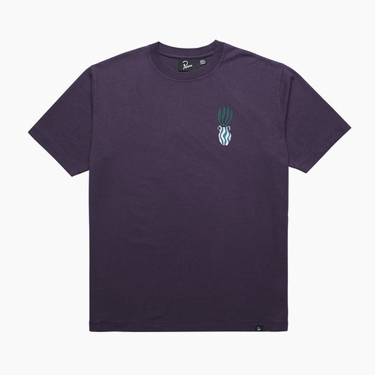 By Parra Kick The Vase T-Shirt - Aubergine