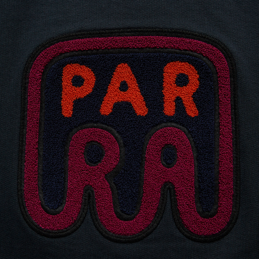 By Parra Fast Food Logo Crew Neck Sweatshirt - Navy Blue
