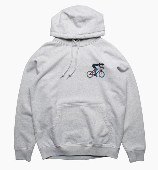By Parra Cat Defense Hoodie - Heather Grey