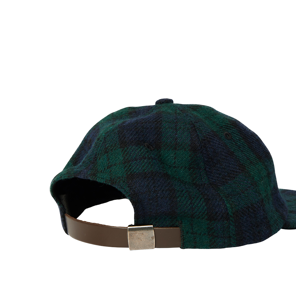 By Parra Clipped Wings 6 Panel Cap - Pine Green