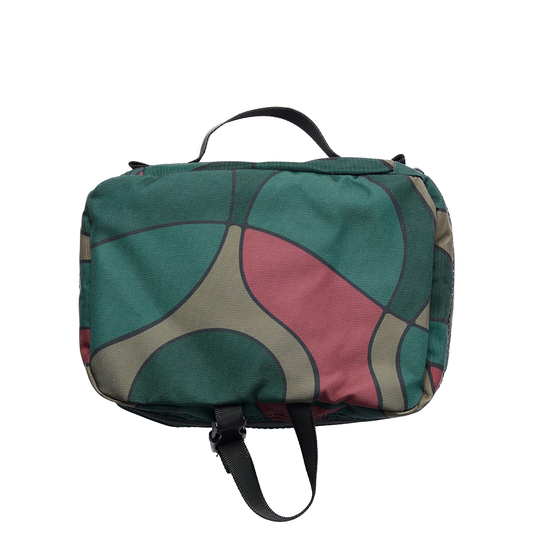 By Parra Trees In Wind Toiletry Bag - Camo Green