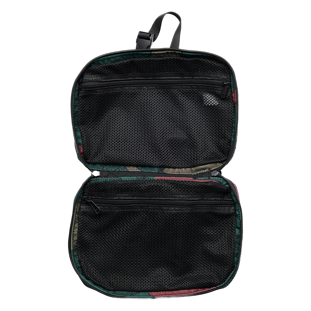 By Parra Trees In Wind Toiletry Bag - Camo Green