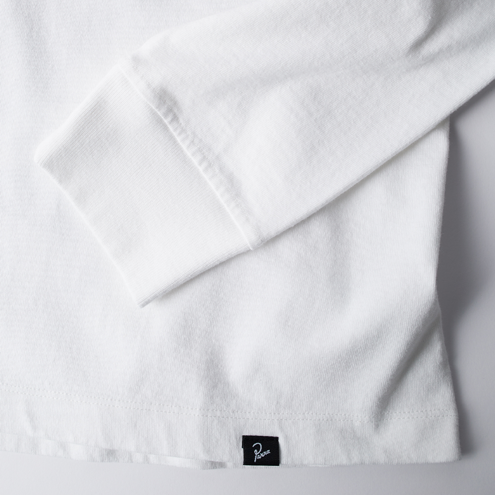 By Parra Wine & Books L/S T-Shirt - White