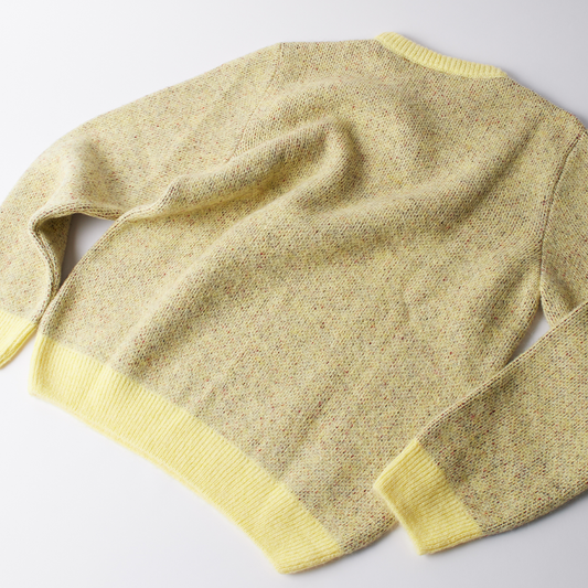 By Parra Stupid Strawberry Pullover - Yellow