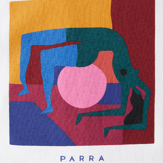 By Parra Yoga Balled T-Shirt - White