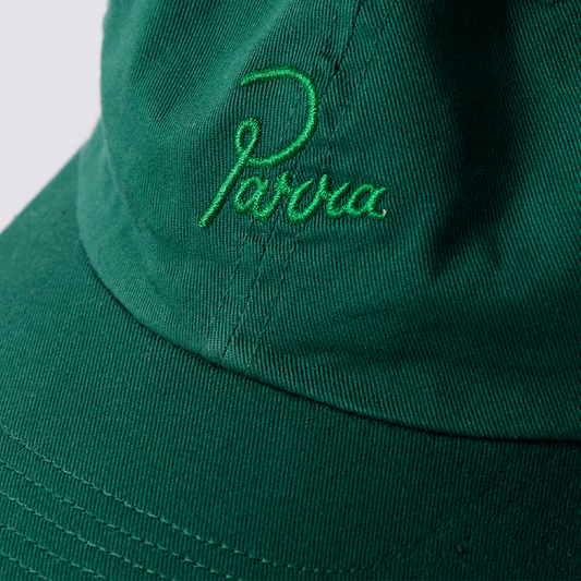 By Parra Script Logo 6 Panel Hat - Castleton Green