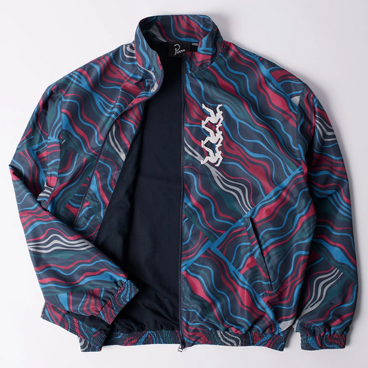 By Parra Track Flow Track Jacket - Navy Blue