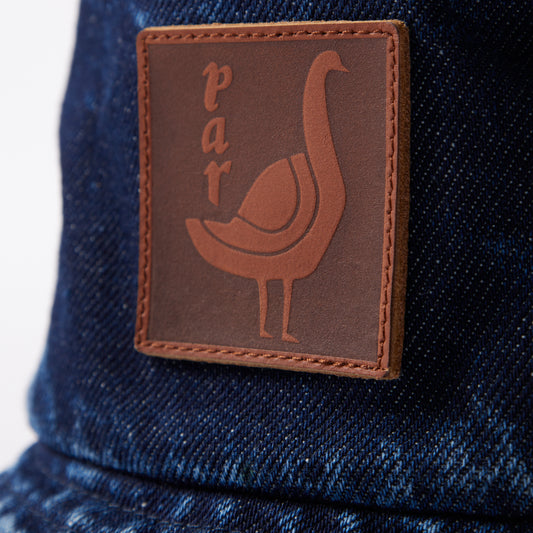 By Parra The Great Goose Bucket Hat - Washed Blue