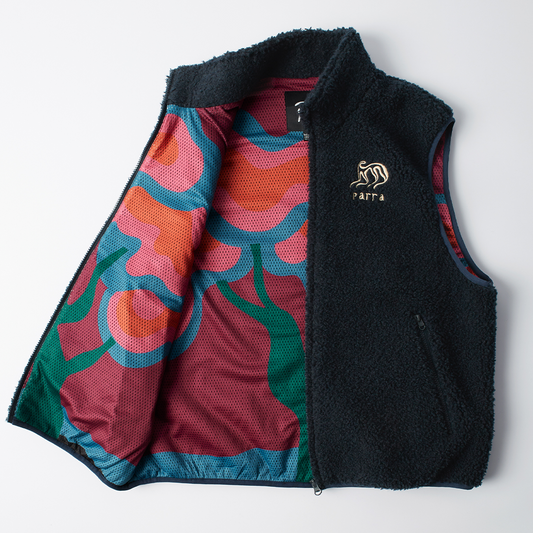 By Parra Chest Alien Vest - Midnight Blue