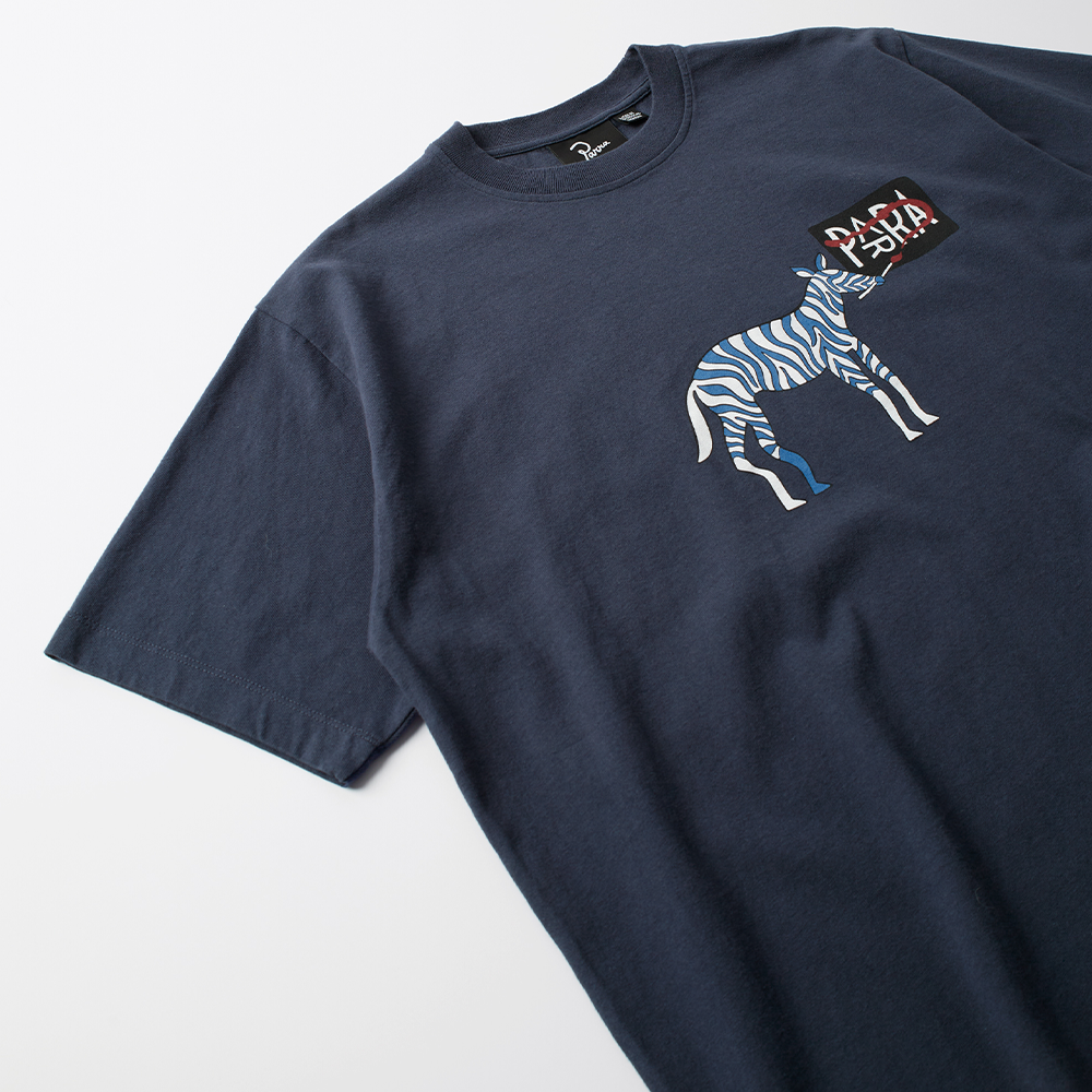 By Parra No Parra Ever T-Shirt - Navy Blue