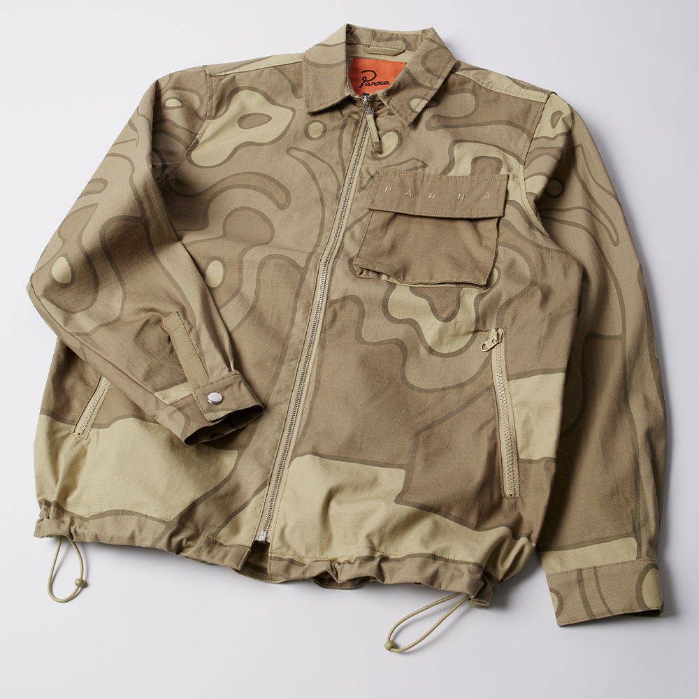 By Parra Fruit Tree Camo Shirt - Tan