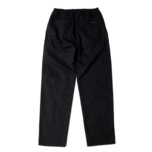 By Parra Stitched Up Duck Pant - Black