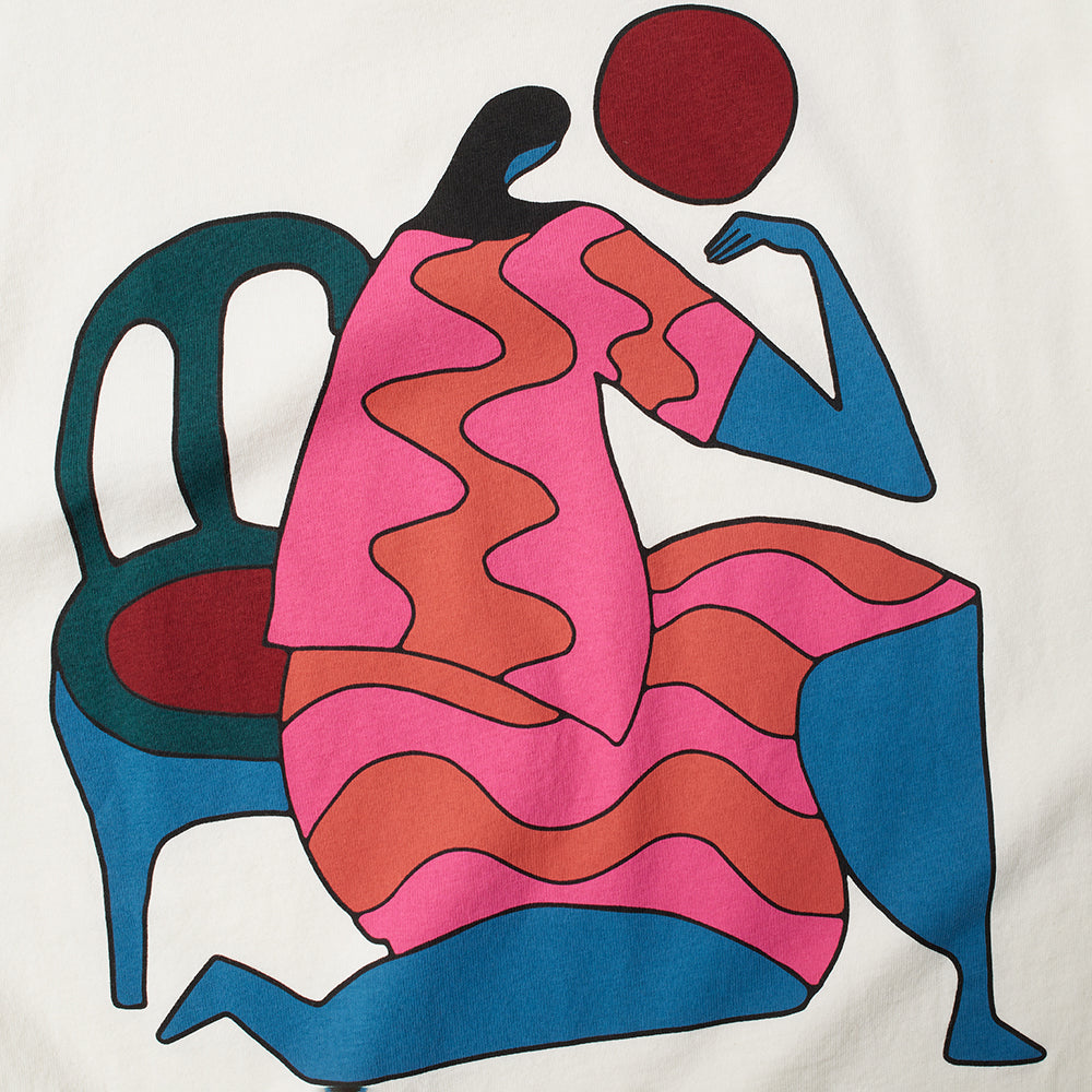 Face Ball T-Shirt - Off White