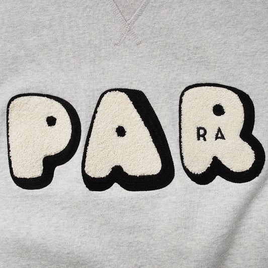 Rounded PAR Crew Sweat - Heather Grey