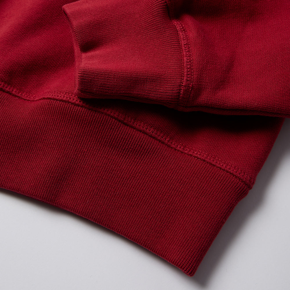 Rounded PAR Crew Sweat - Ruby Red