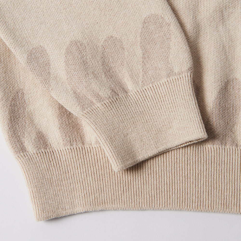 By Parra Static Stalker Knitted Pullover - Sand