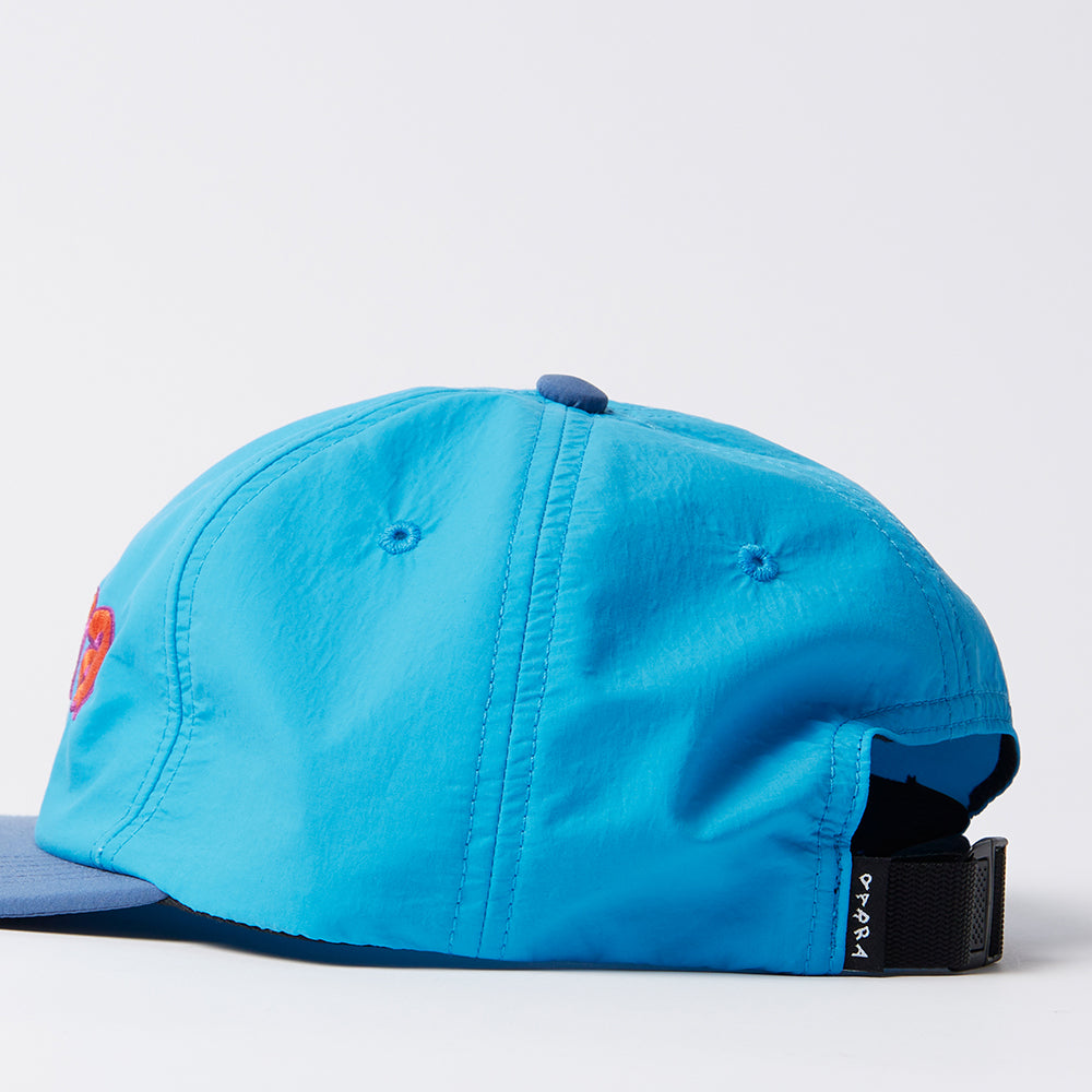 By Parra Lowercase 6P Hat - Blue