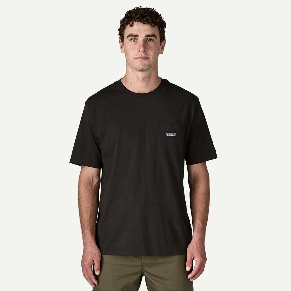 Patagonia Daily Pocket Tee - Black