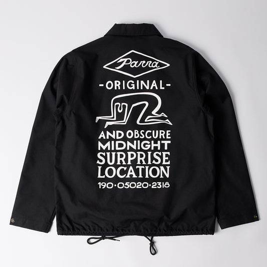 By Parra Midnight Surprise Coach Jacket - Black
