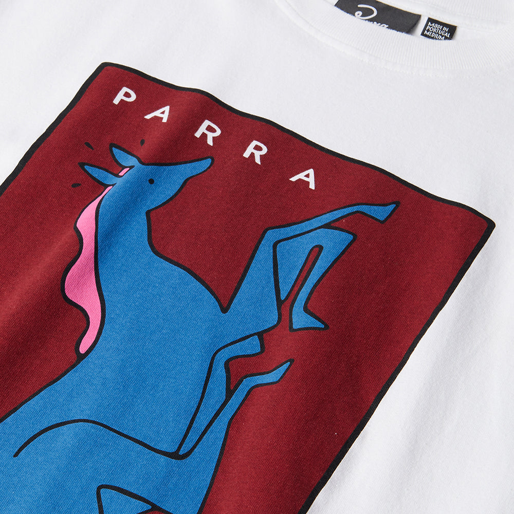 By Parra Vertical Horse T-Shirt - White