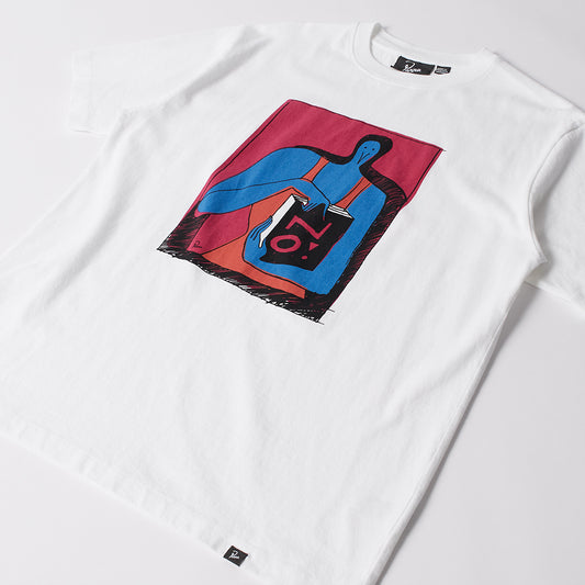 By Parra No Books T-Shirt - White