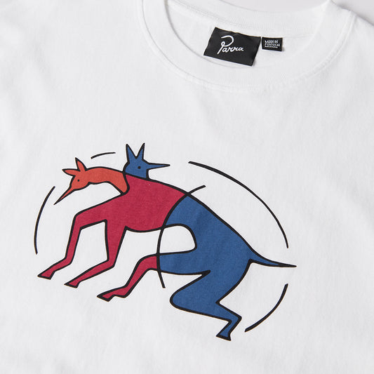 By Parra The Zoomies T-Shirt - White