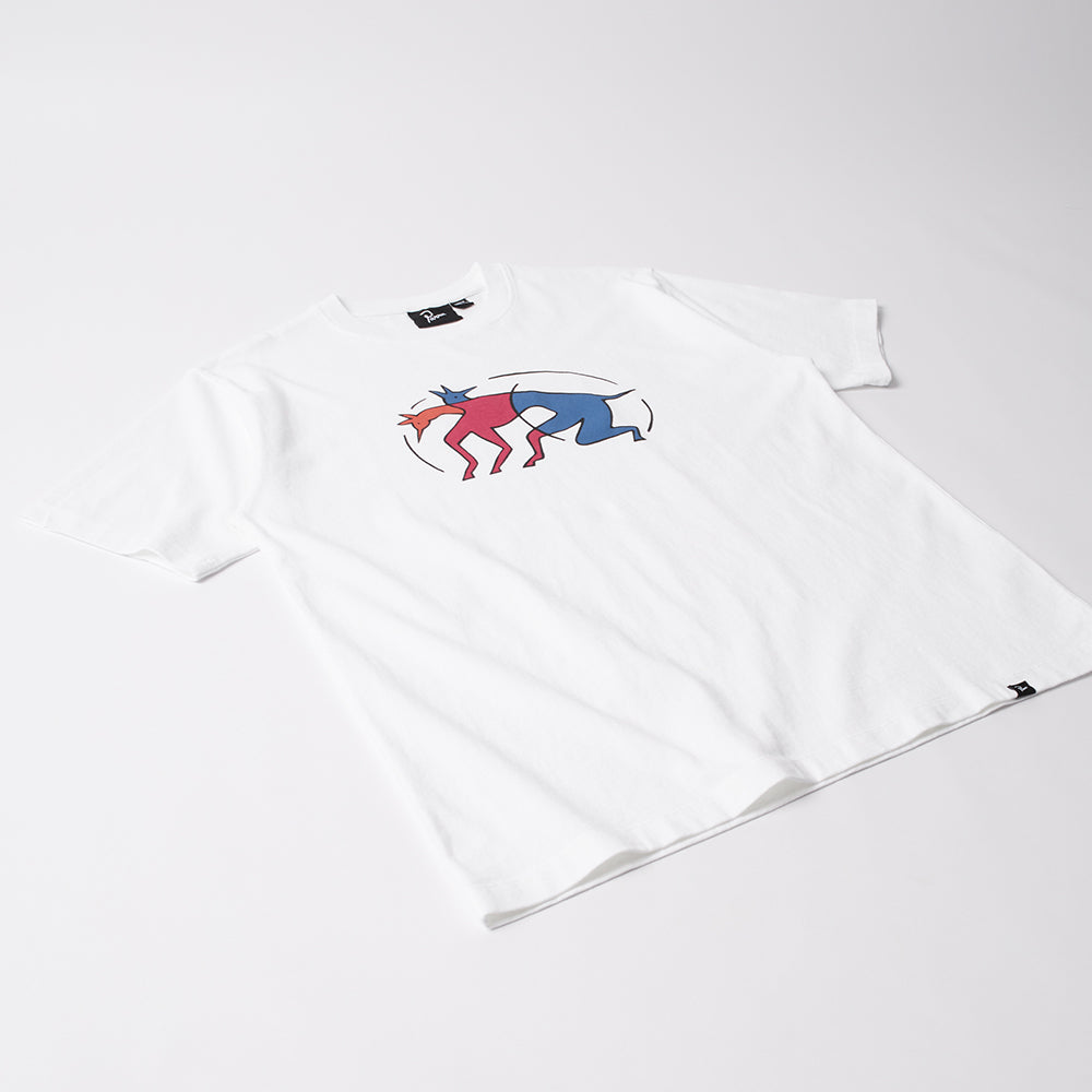 By Parra The Zoomies T-Shirt - White