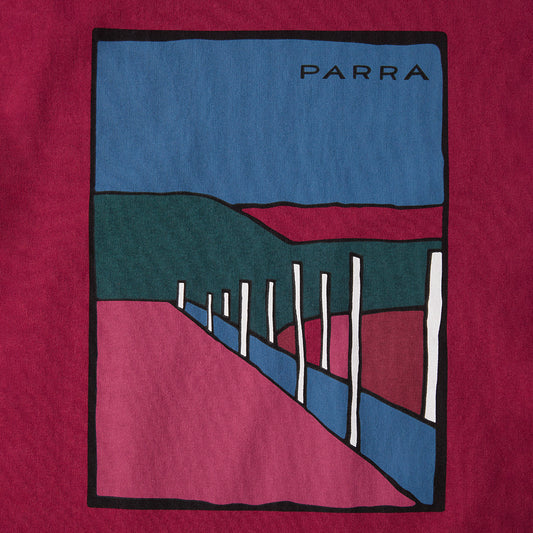 By Parra Beach Parking T-Shirt - Raspberry
