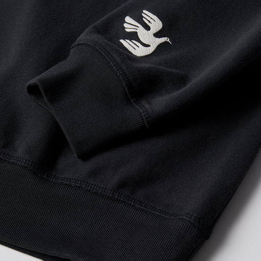 By Parra Weird Trad Logo Crew Sweat - Dark Navy