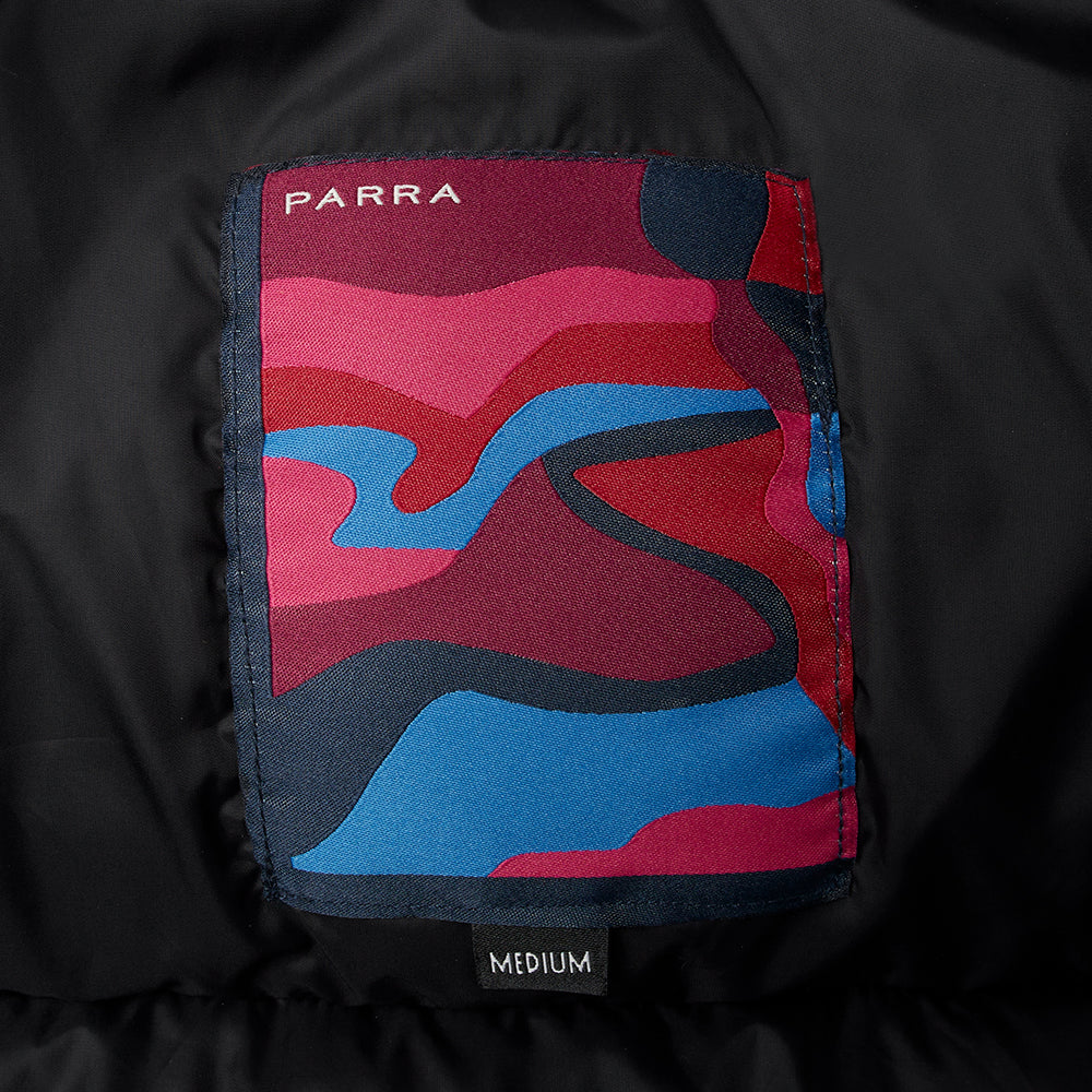 By Parra Broken Ftp Puffer Jacket - Black