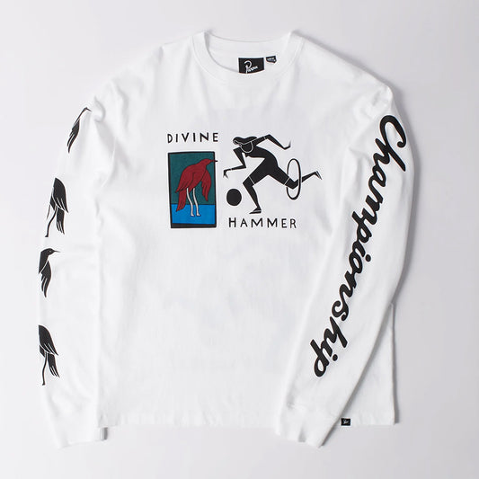 By Parra Divine Hammer LS Tee - White