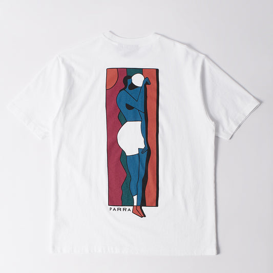 By Parra Vertical Thoughts T-Shirt - White