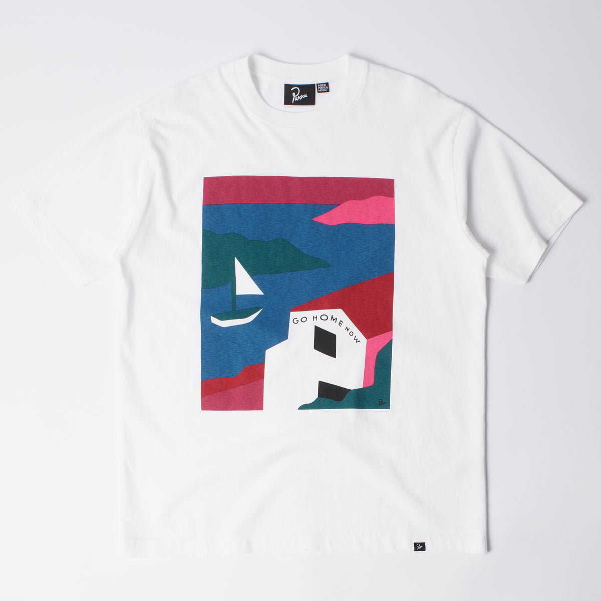 By Parra No Vacation T-Shirt - White