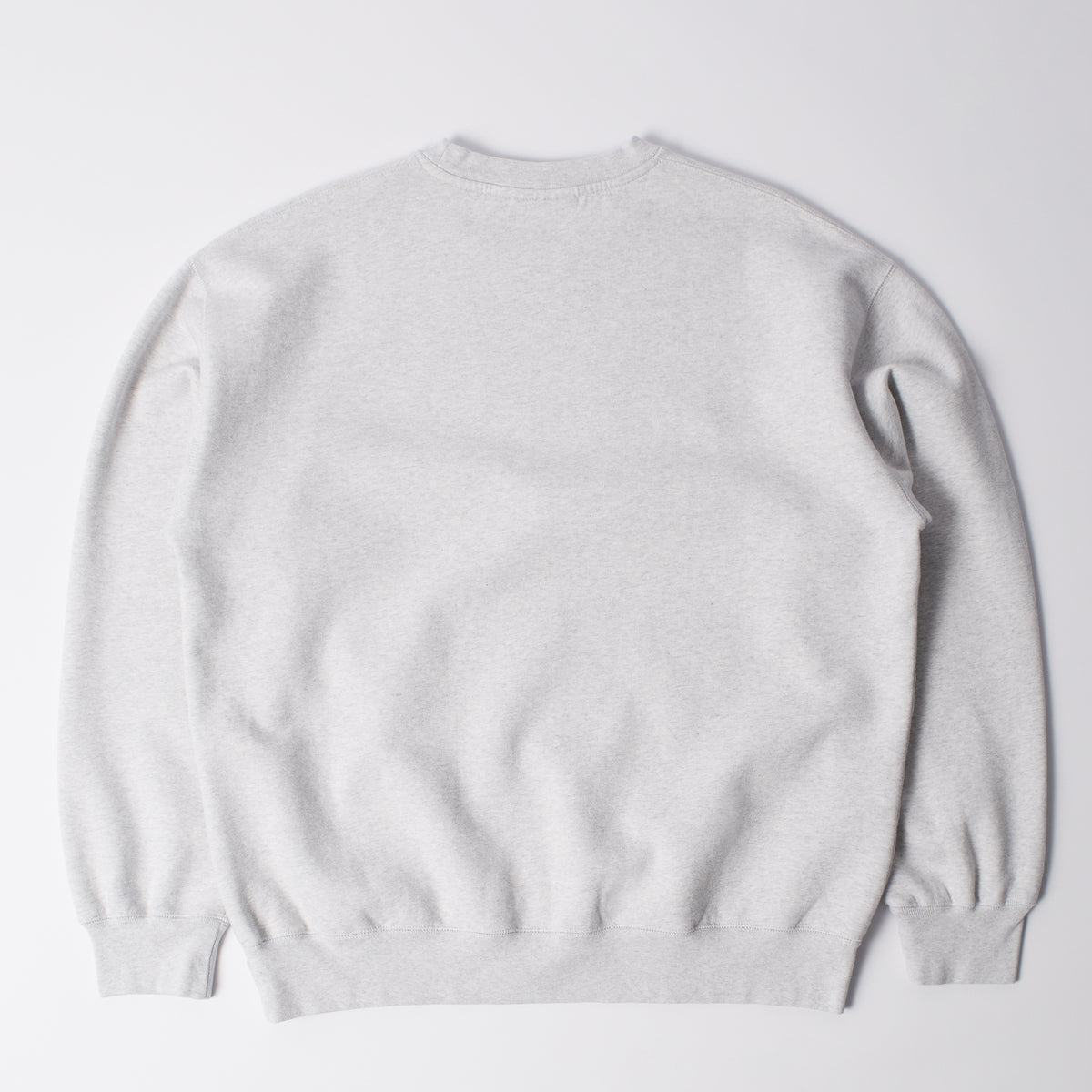 By Parra Long Lost Leg Crew Sweat - Heather Grey