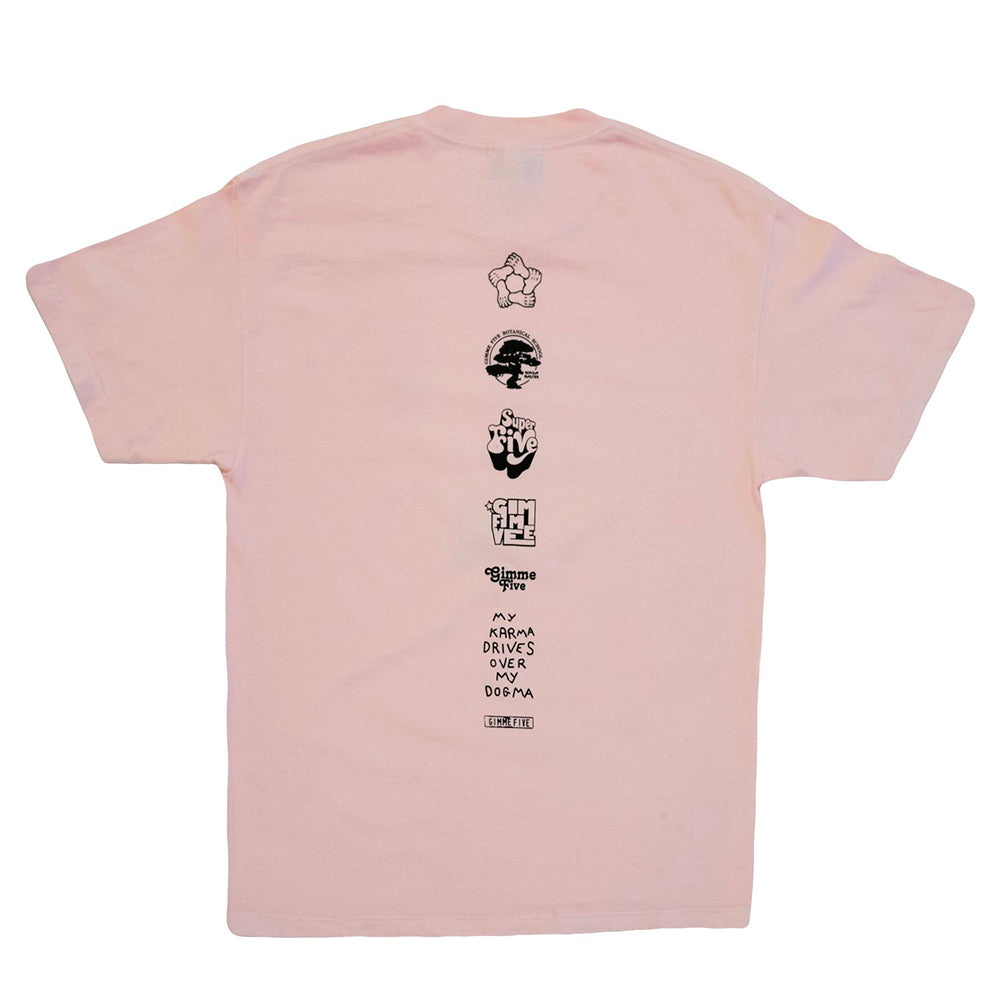 Gimme Five Icons Super Five T-Shirt - Pink